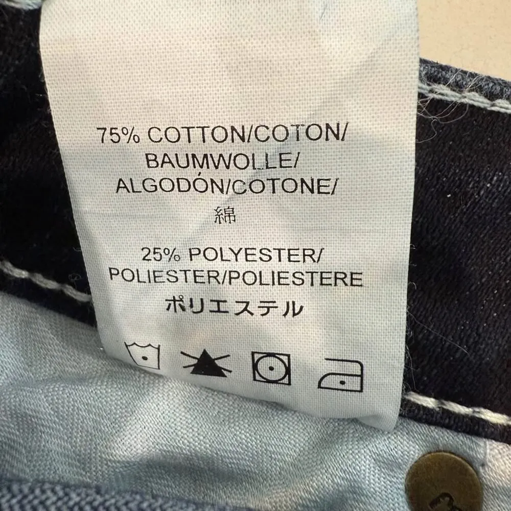 Silver Jeans NWT Aiko Bootcut Denim Women's W20xL31 Dark Blue Wash Mid Rise Edgy - Image 9