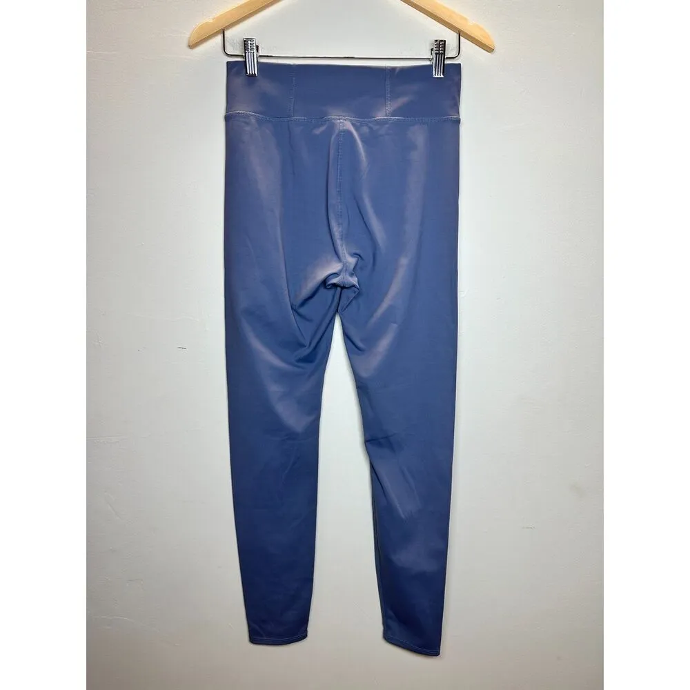 Madewell MWL Women's Size Medium Slate Blue High Rise 7/8 Leggings Stretch EUC - Image 3