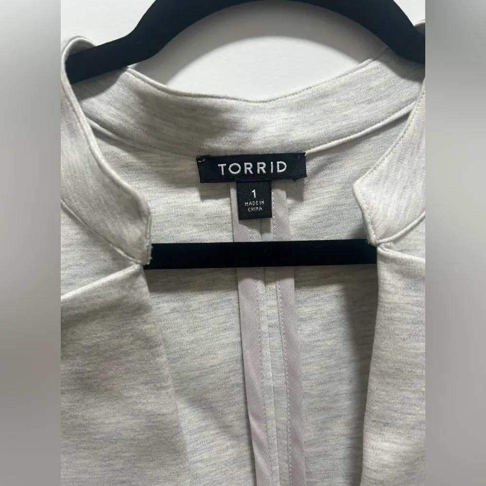 Torrid Blazer military-inspired design double-breasted button front Size 1 NWOT - Image 2