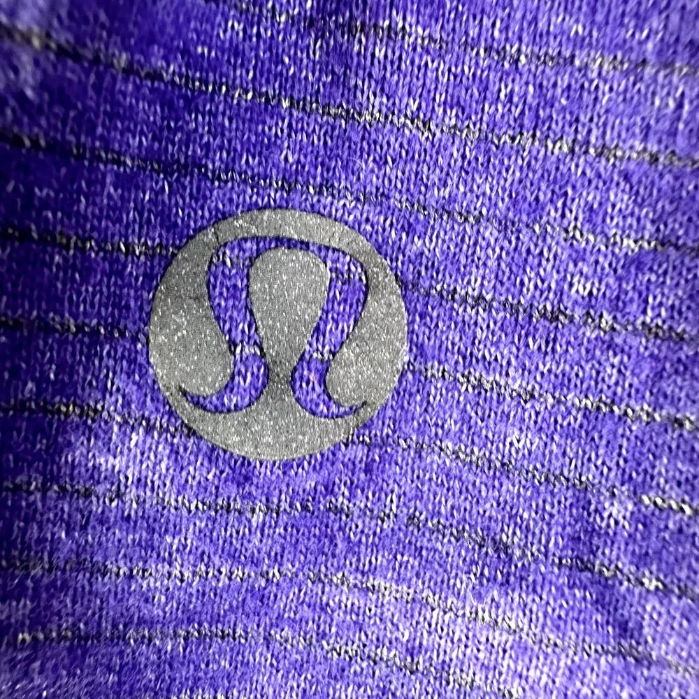 Lululemon Fabled Forest Tank Top Racerback Breathable Heathered Bruised Berry 6 - Image 4