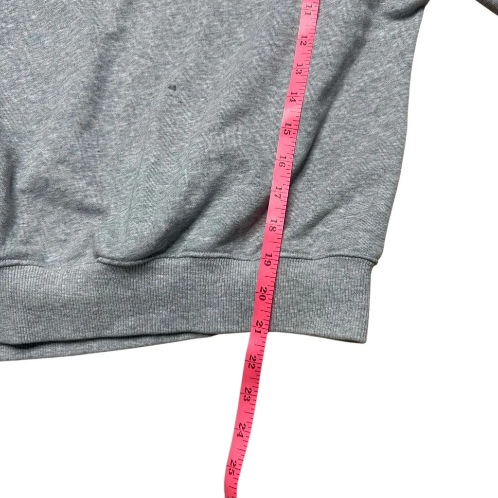 Fabletics cut off Grey Blank Pullover Sweatshirt Small - Image 5