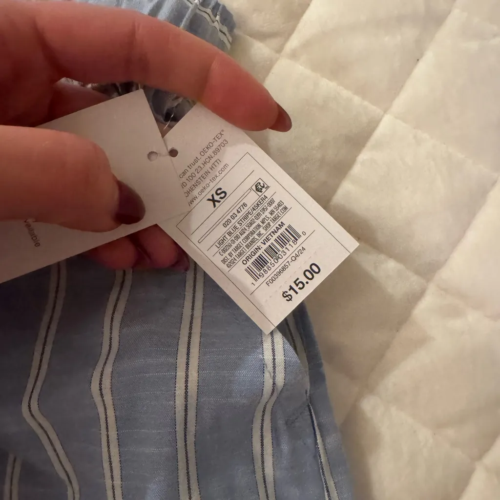 Blue Striped Shorts pajama - Image 5