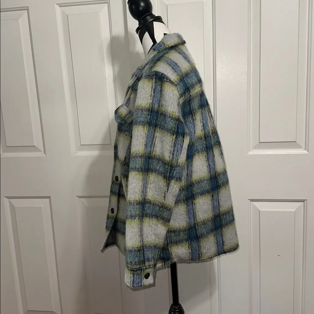 Rails NWT Turner Shacket in Cobalt Lime Smoke - Image 2