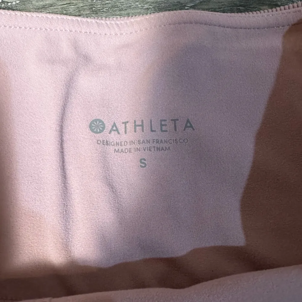 Athleta Barre Rib Mauve Pink Leggings - Image 3