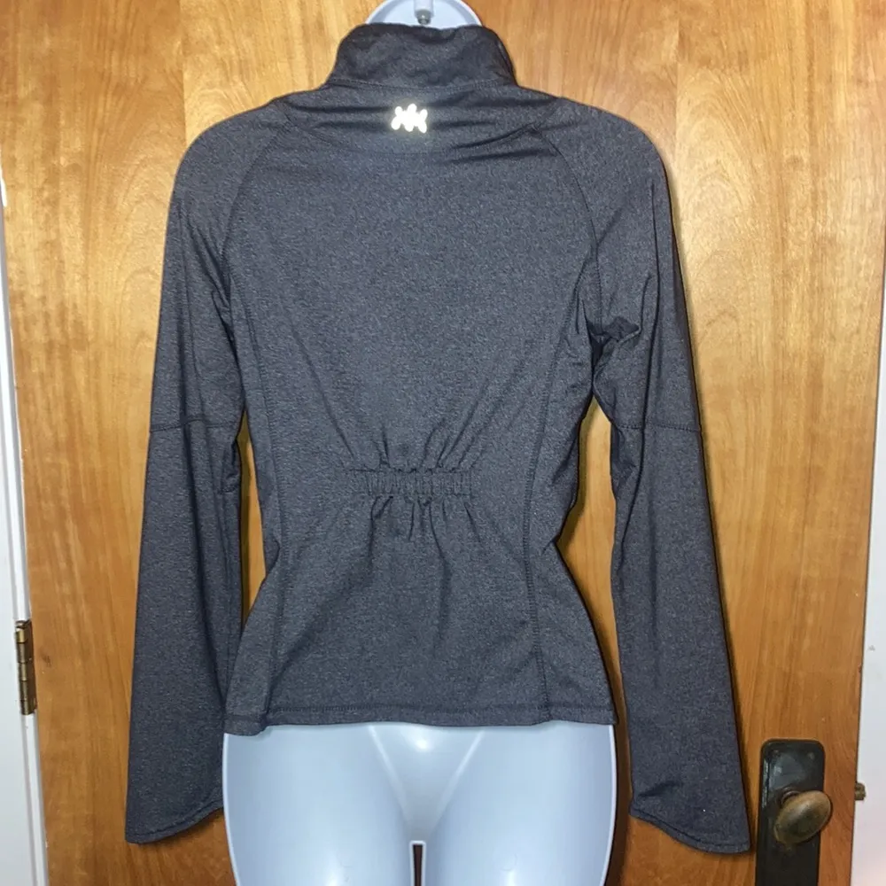 Dark Gray Kyodan Athletic Work Out Jacket Size Small - Image 7