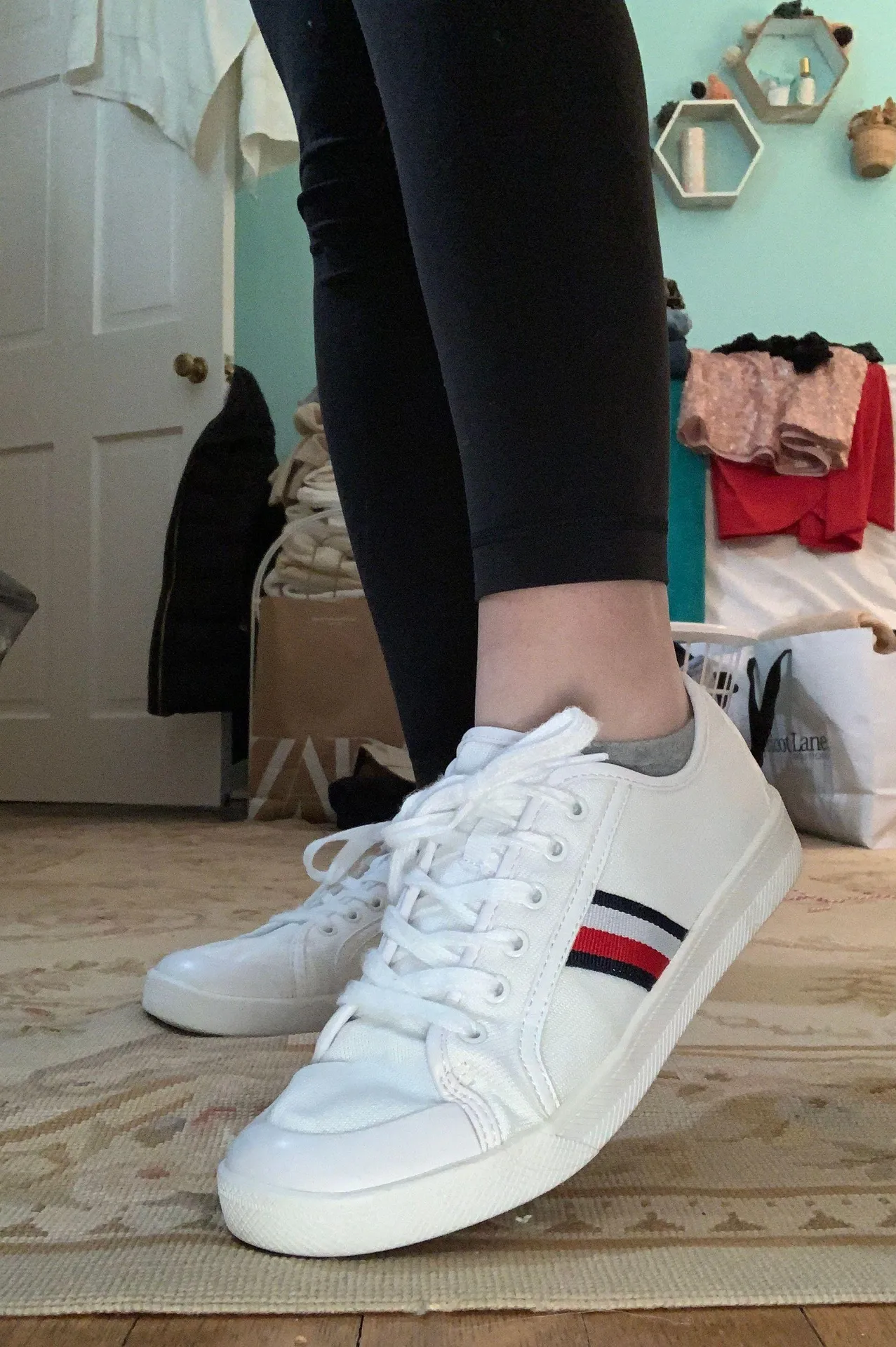 Tommy Hilfiger White Sneakers - Image 2