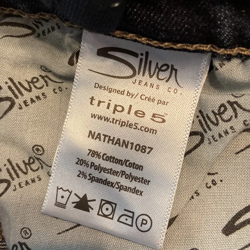 Silver Jeans Co Jeans size 12 inseam 27” waist 28” brand new with tag - Image 11