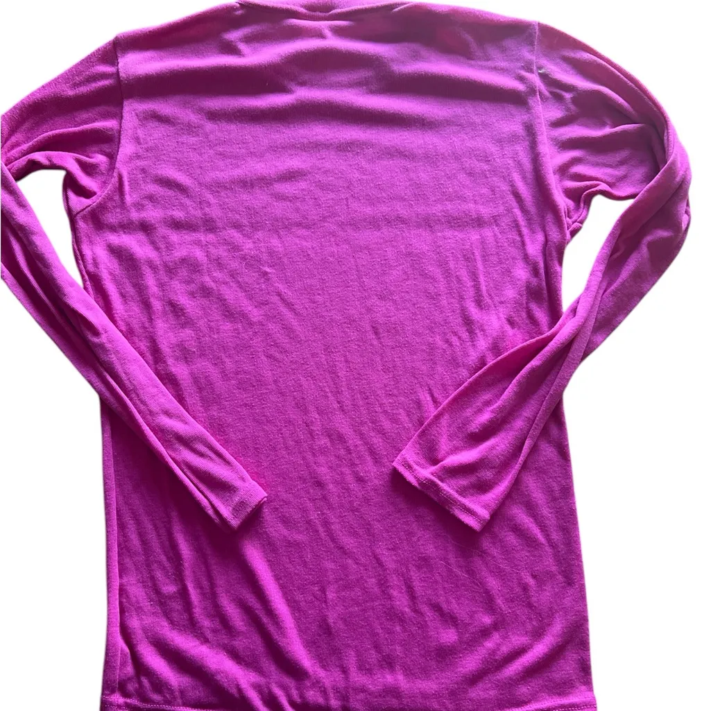 Patagonia Capilene long sleeve hot pink shirt size XS in‎ VGUC - light pilling - Image 4