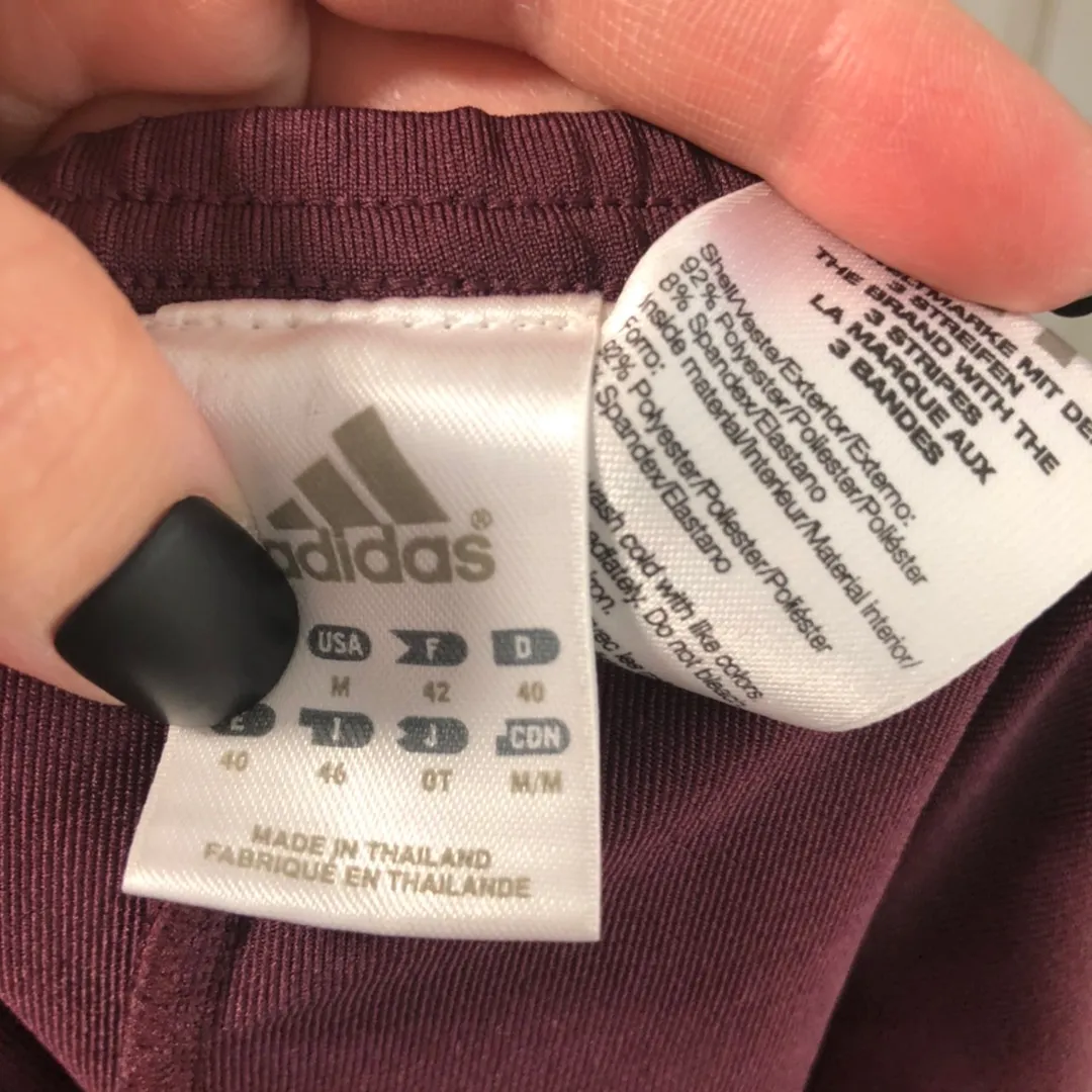 Adidas Maroon Skirt - Image 5
