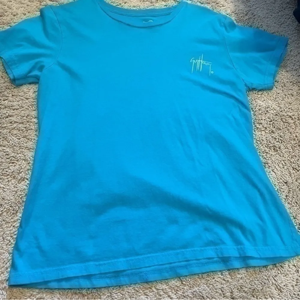 Womens fitted size medium blue guy Harvey tshirt - Image 3