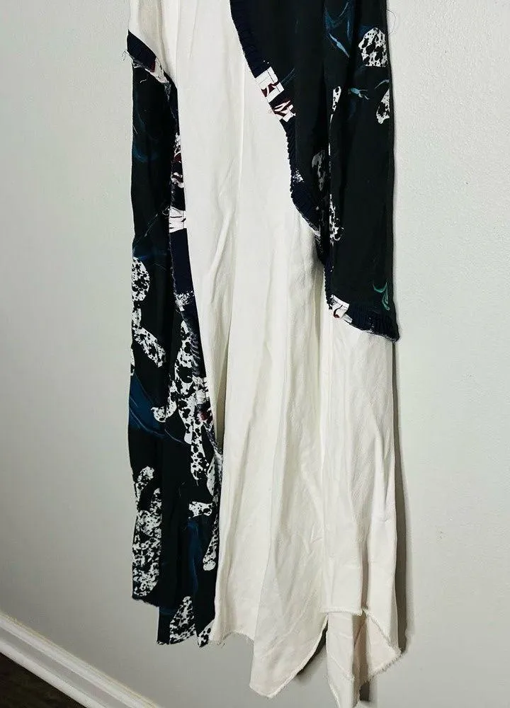 Aeffe Spa Women's Cedric Charlier Printed Sleeveless Midi Dress Size 10 - Image 8