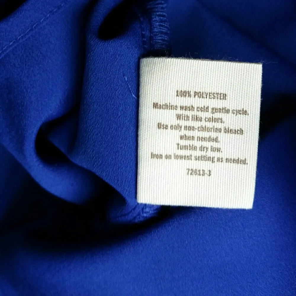 Decree Tank Top Blue NWT Size M - Image 4