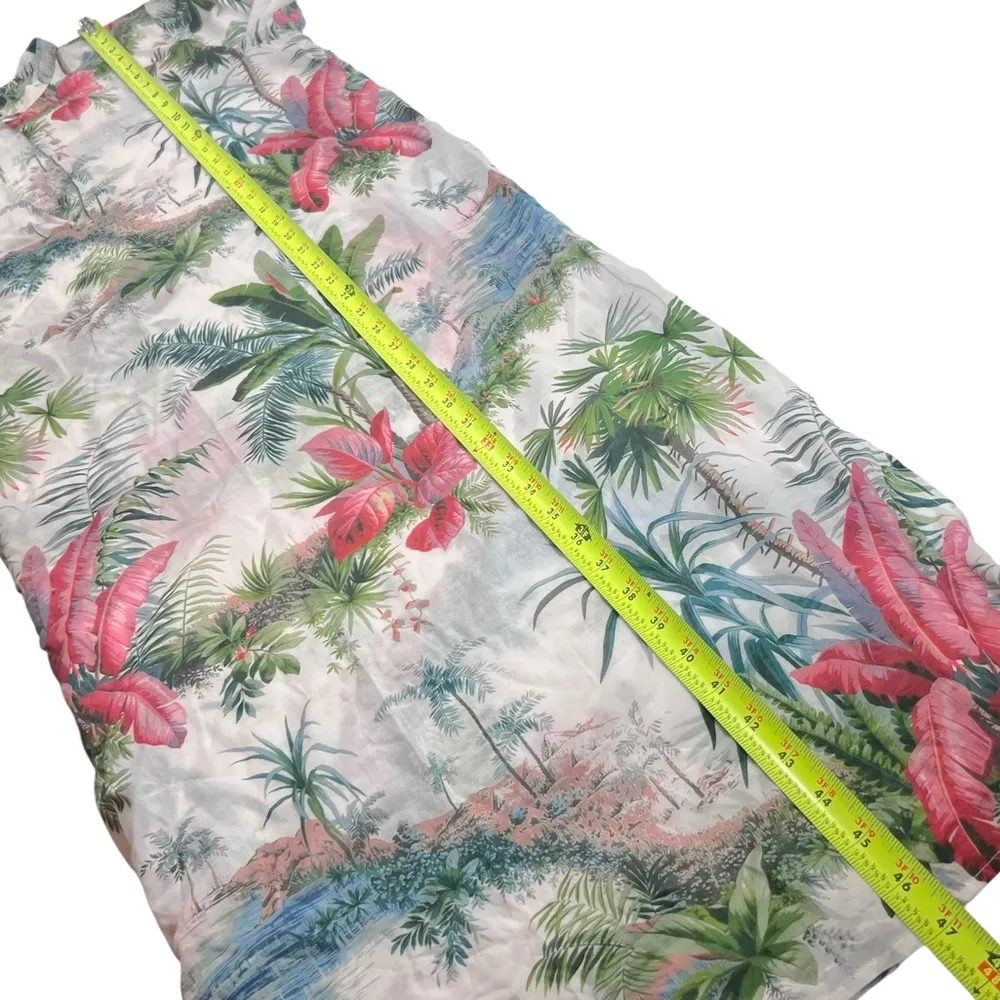 Pierre Frey X J Crew Tropical Floral Cover-Up Tunic Dress - Image 8