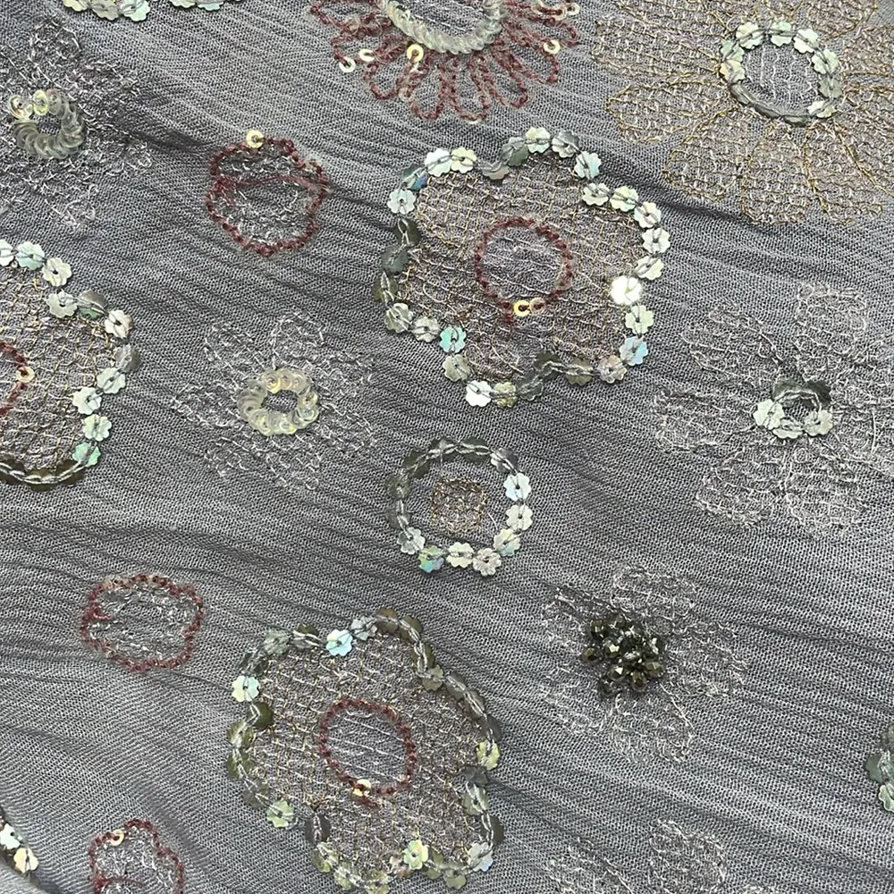 Free People Embroidered Dress Size Medium - Image 6