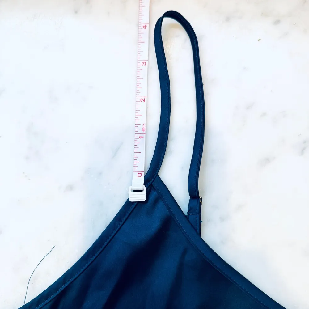 Ekouaer Satin Cami Pajama Set Sleepwear Lounge Shorts Teal Blue S - Image 9