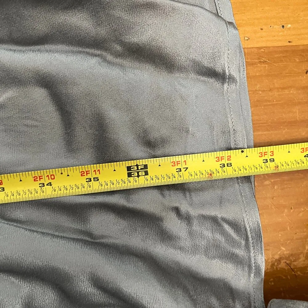 The Drop Alya Maxi Pull Up Skirt Ultimate Gray Size Small NWT - Image 8