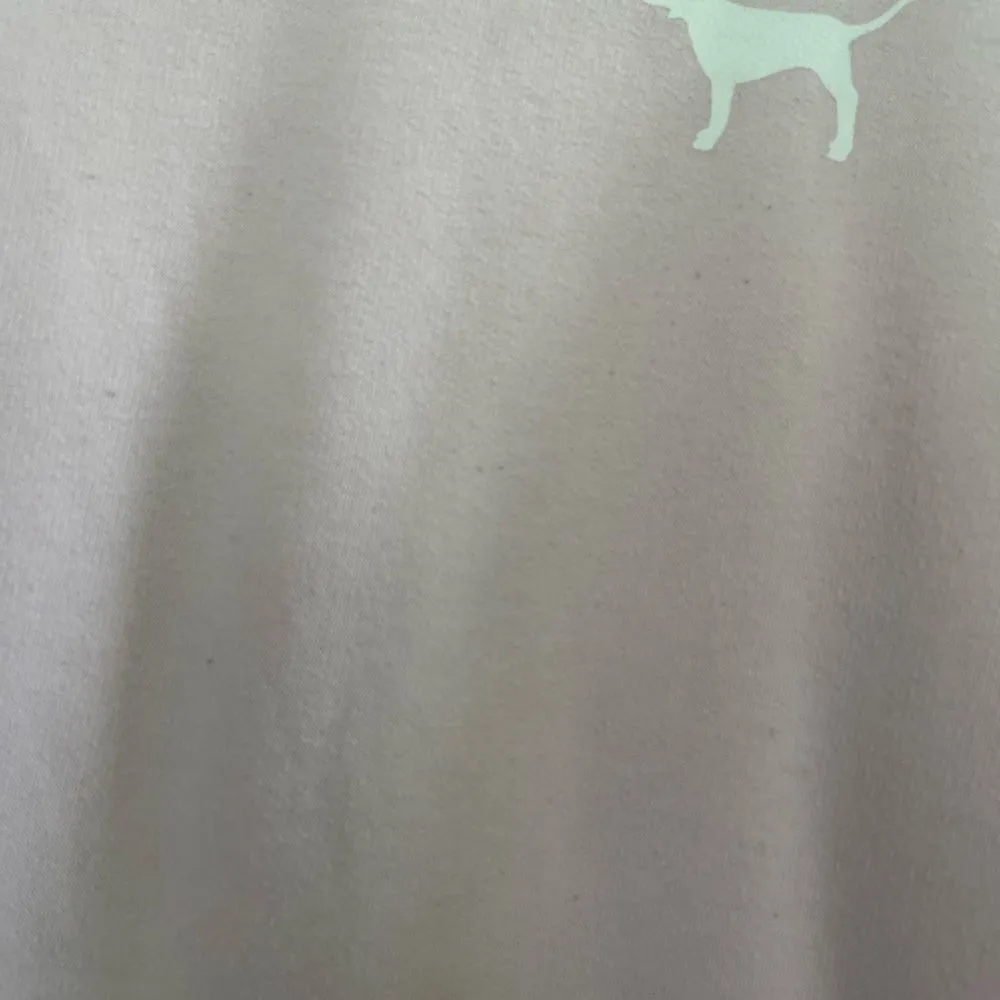 Victoria’s Secret Women’s XS Pink Love Pink Yoga Pullover Sweatshirt - Image 2