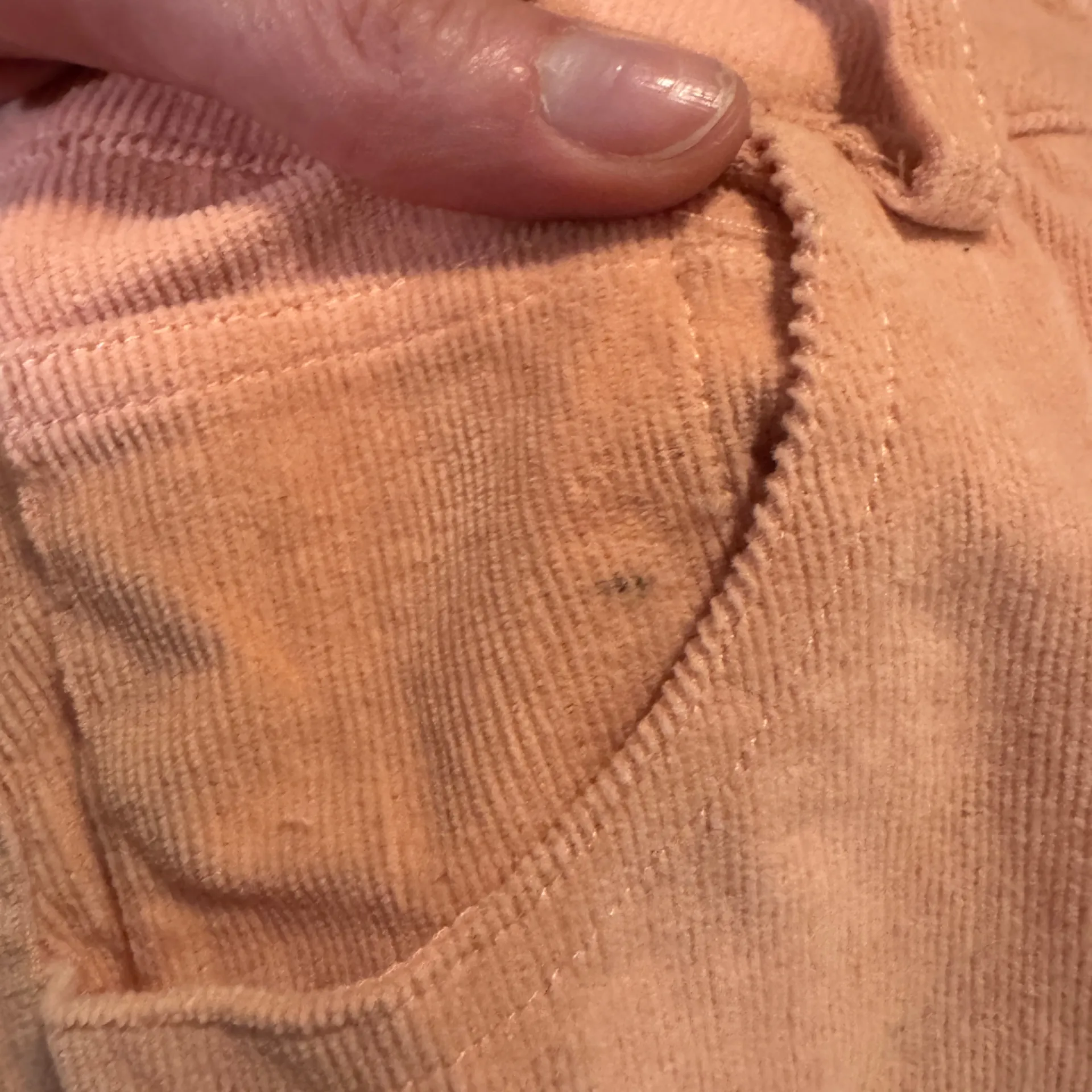 Peach Flared Women Princess Polly Corduroy Jeans - Image 5