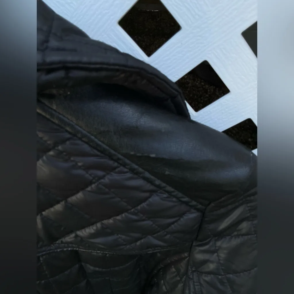 VIA SPIGA quilted coat 🖤🖤 Black Size M - Image 7
