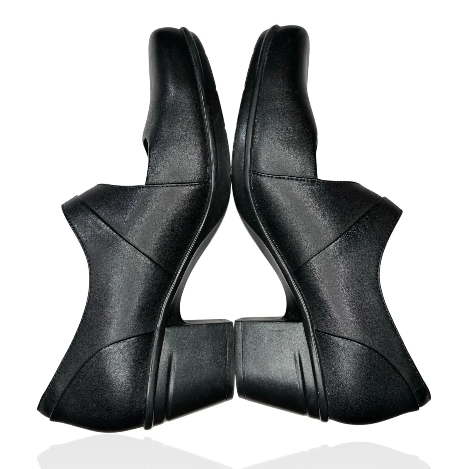 Clarks Collection Women's 8.5‎ Emslie Lulin Mary Jane Pumps Black Comfort Heels - Image 9