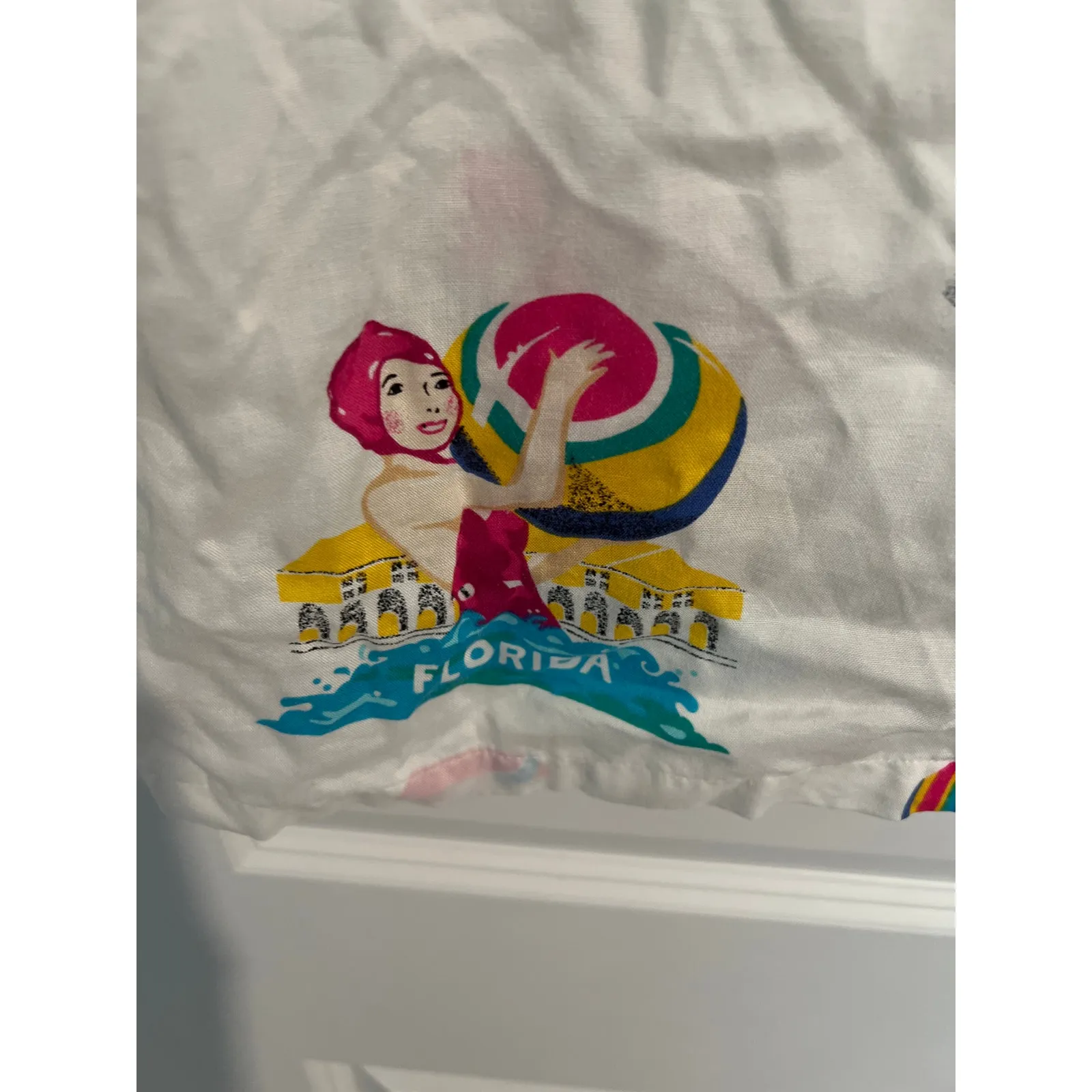 Florida Brand Vintage White T - Image 2