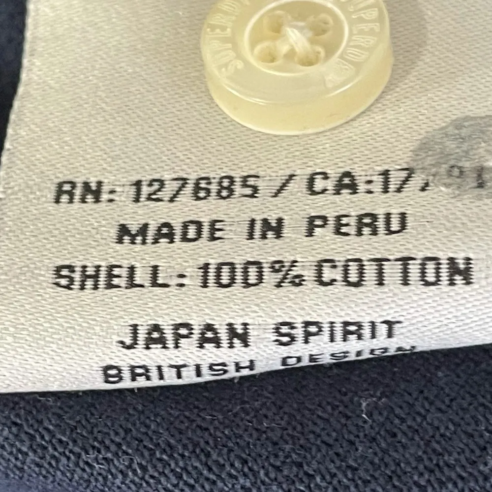 Superdry Japan Spirit Navy Polo - Image 6