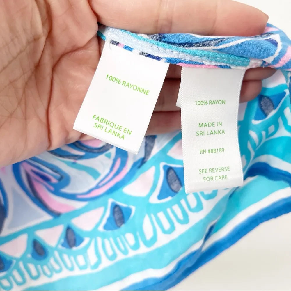 Lilly Pulitzer Nevie Off Shoulder Reel Nauti Blouse - Image 5