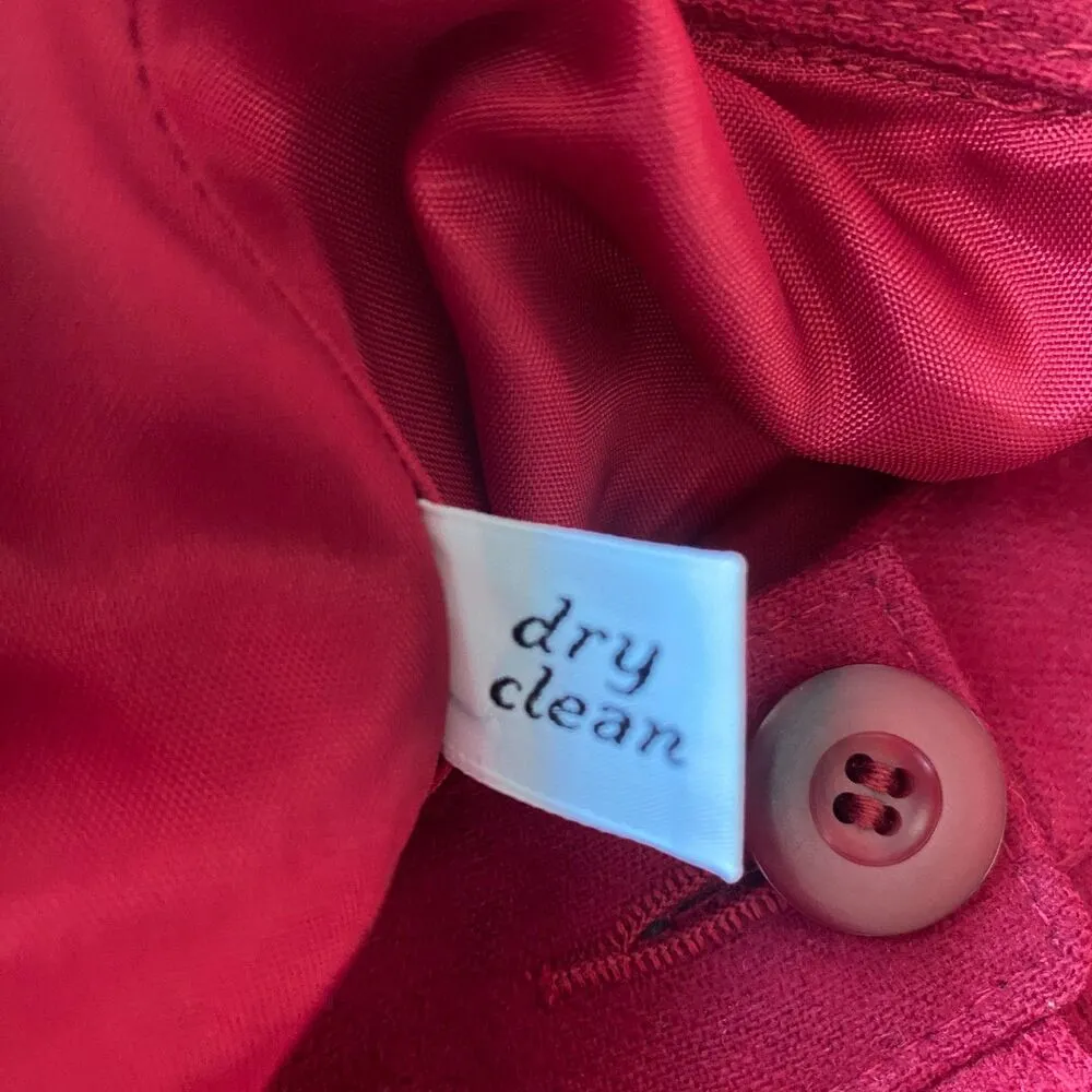 Vintage Miss Pendleton 100% Virgin Wool Circle A-Line Skirt Suit Office Career 4 - Image 4