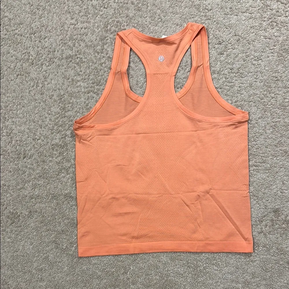 Lululemon swiftly Orange Tank Top - Image 2