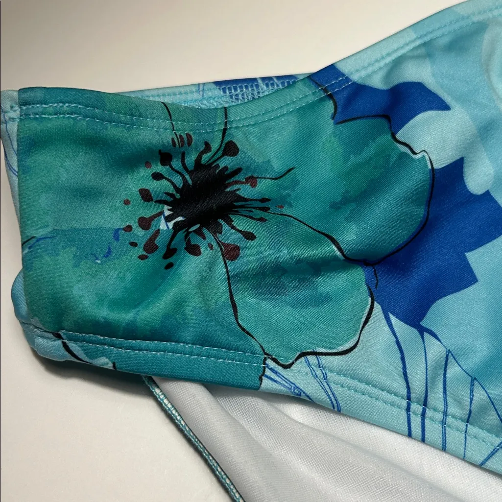 New Roopa x Beth Richards Basic B Bikini bottom blue tropic medium - Image 4