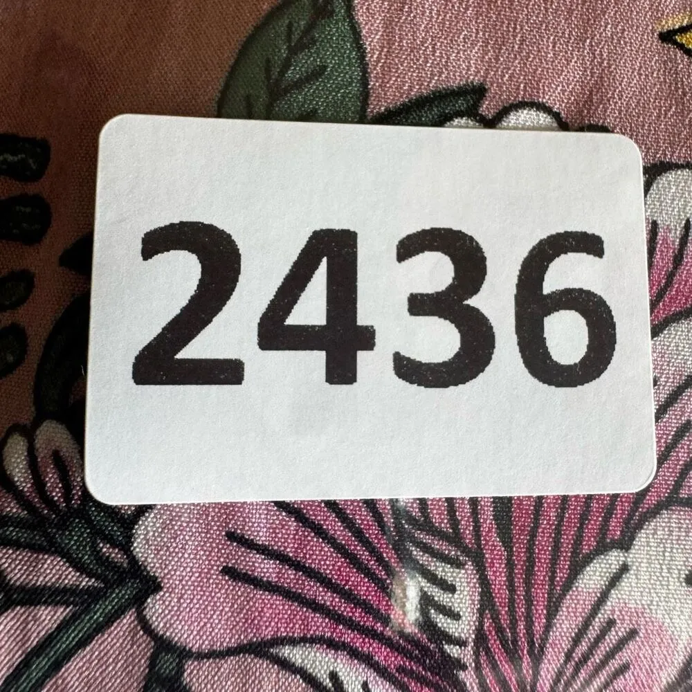 Band of Gypies Moissanite Corset Bodice Wide Leg Romper Dress  Floral SZ M - Image 15