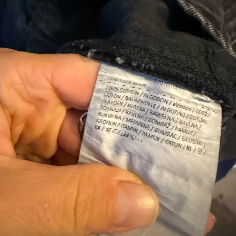 MNG Black Denim Paperbag Shorts - Image 3