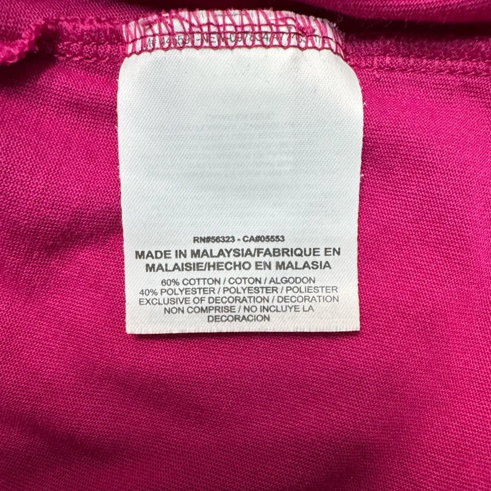 Nike Dri fit Run Women’s Medium V-neck Athletic Short Sleeve T-shirt - Image 6