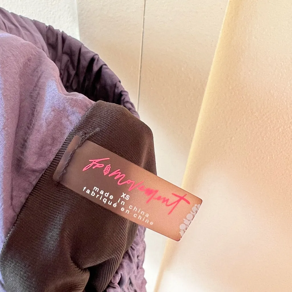 Free People FP Movement‎ Way Home Purple Women’s Shorts Size XS - Image 2