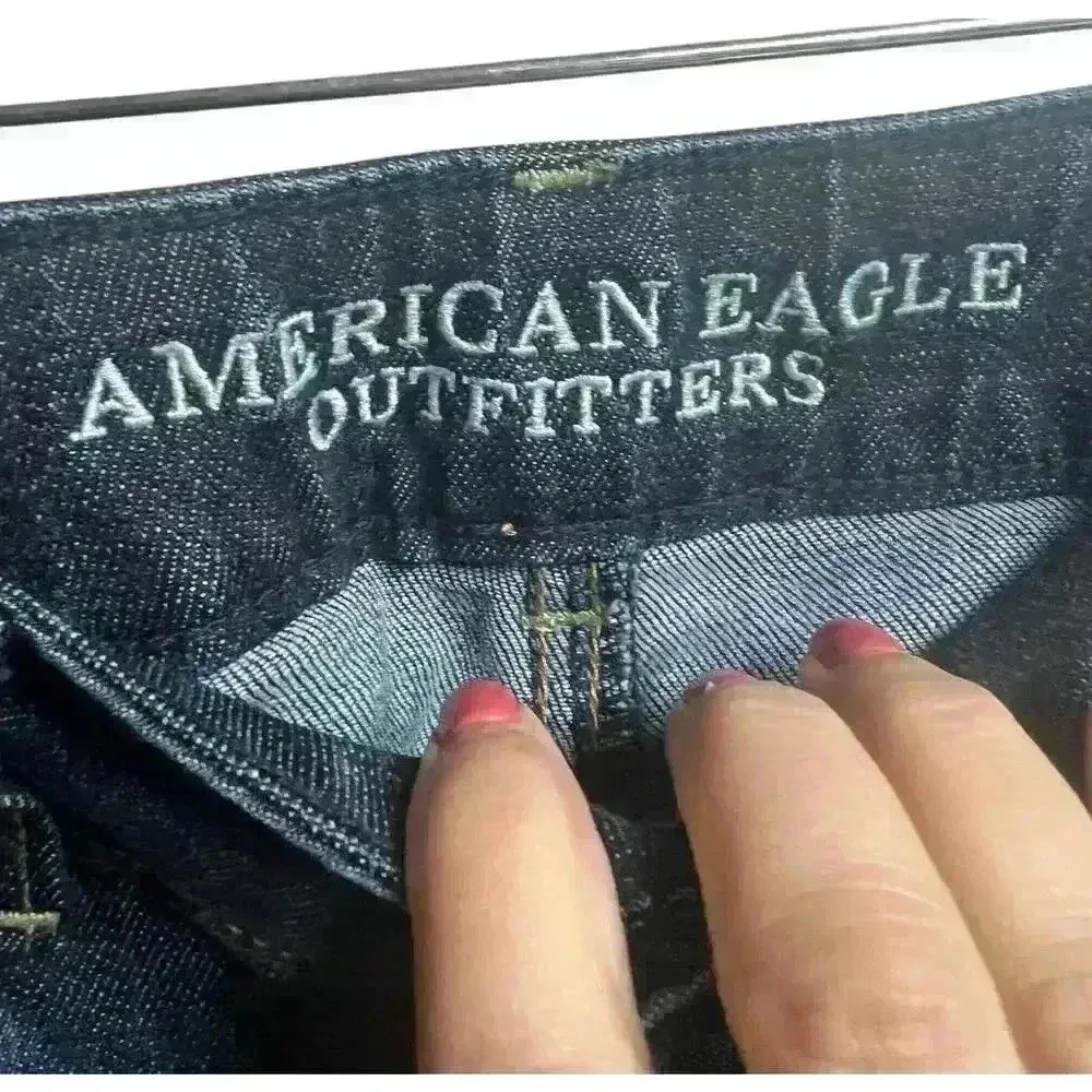 American Eagle Outfitters Artist Crop Stretch Cropped Jeans Women's Size 4 - Image 2