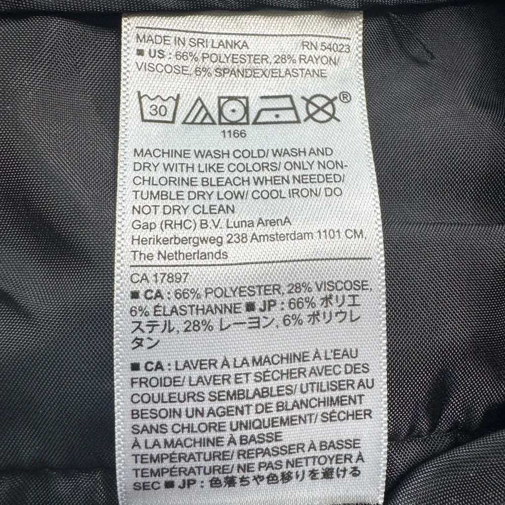 Banana Republic Women’s High Rise Boot Cut Dress Pants Black Size 12 NWT - Image 7