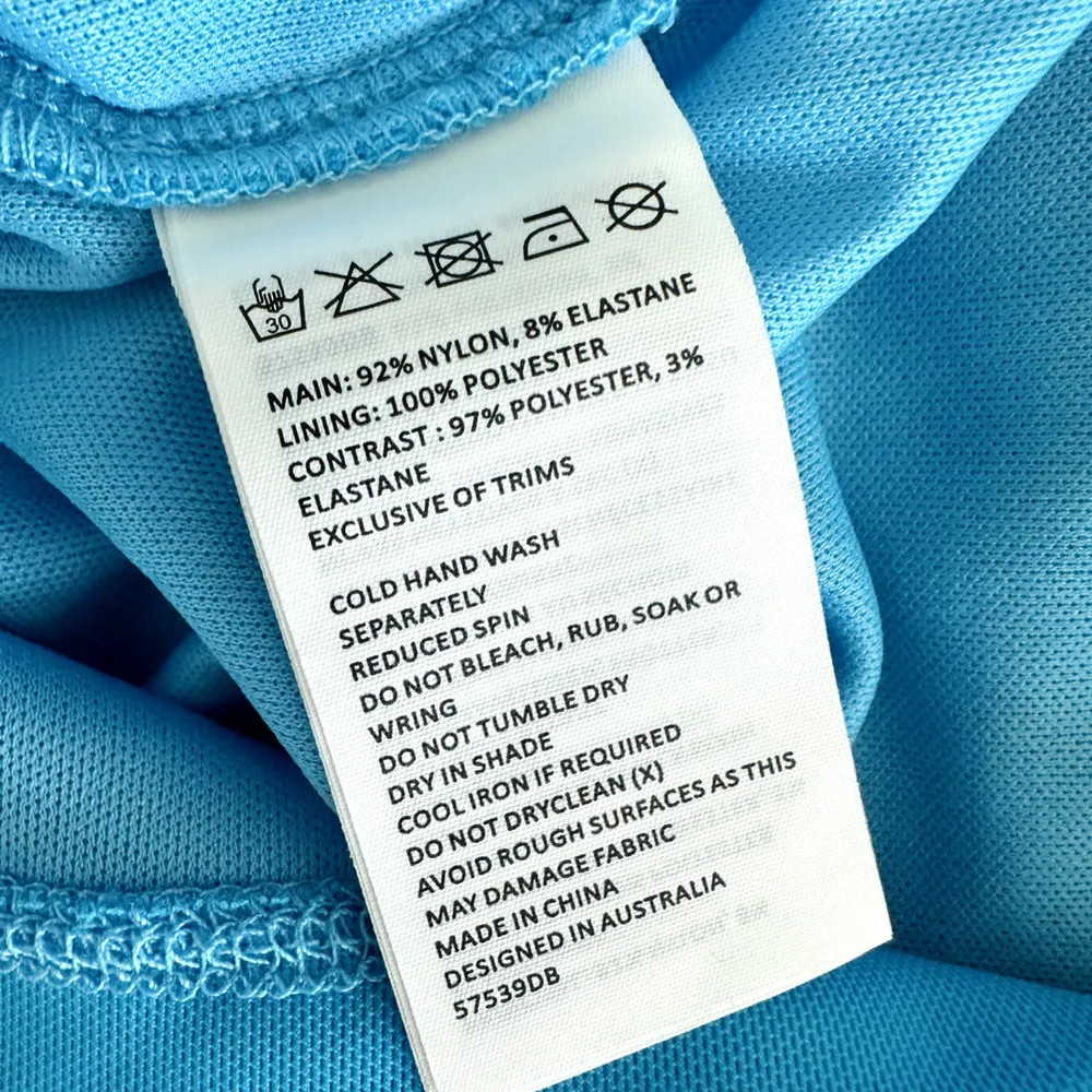 Bardot Rania Mesh Dress Bold Blue Backless Ruched Draped Resort Party XL NWT - Image 13