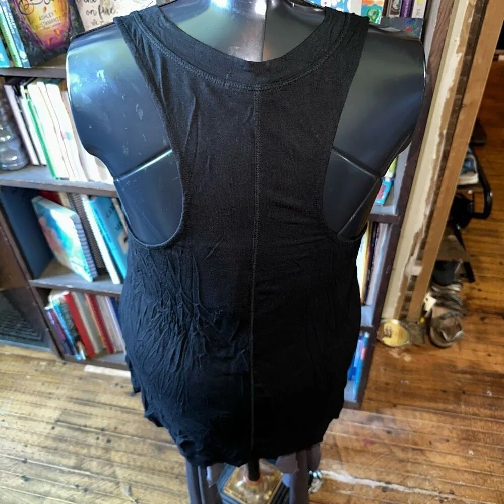 Z Supply black v-neck racerback knit sleeveless M shirt - Image 2