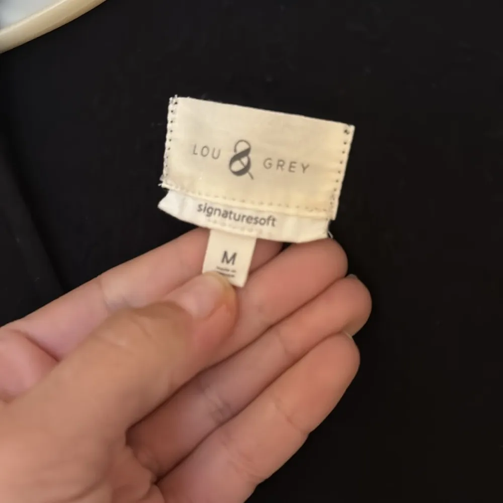 Lou & Grey Signature Softblend Crossover Jumpsuit,‎ Medium - Image 3