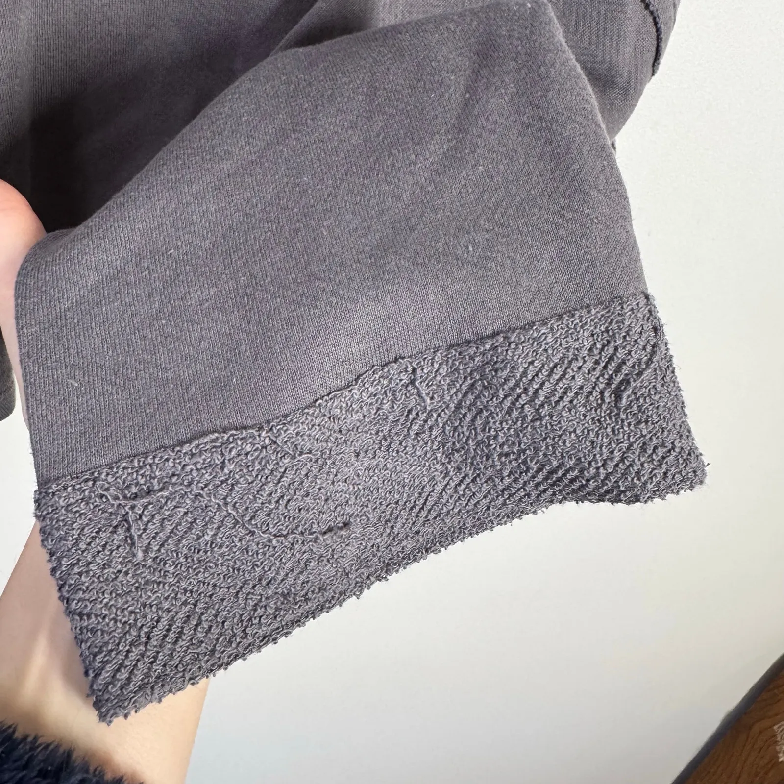 BUCKETLIST Ridley Cropped Zip Up Sweatshirt Women M Charcoal Gray Relaxed Casual Size M - Image 6