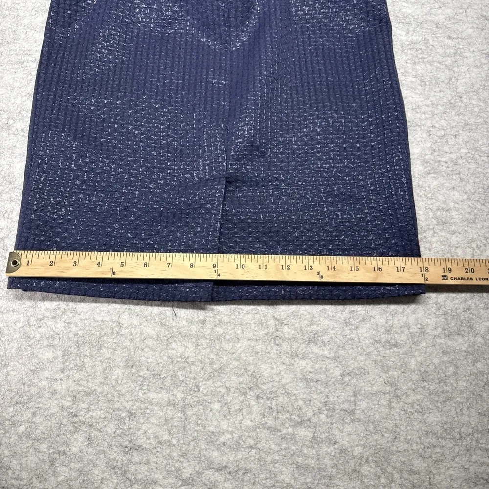 Banana Republic Dress Womens Size 2 Blue Sleeveless Cocktail Below Knee - Image 13