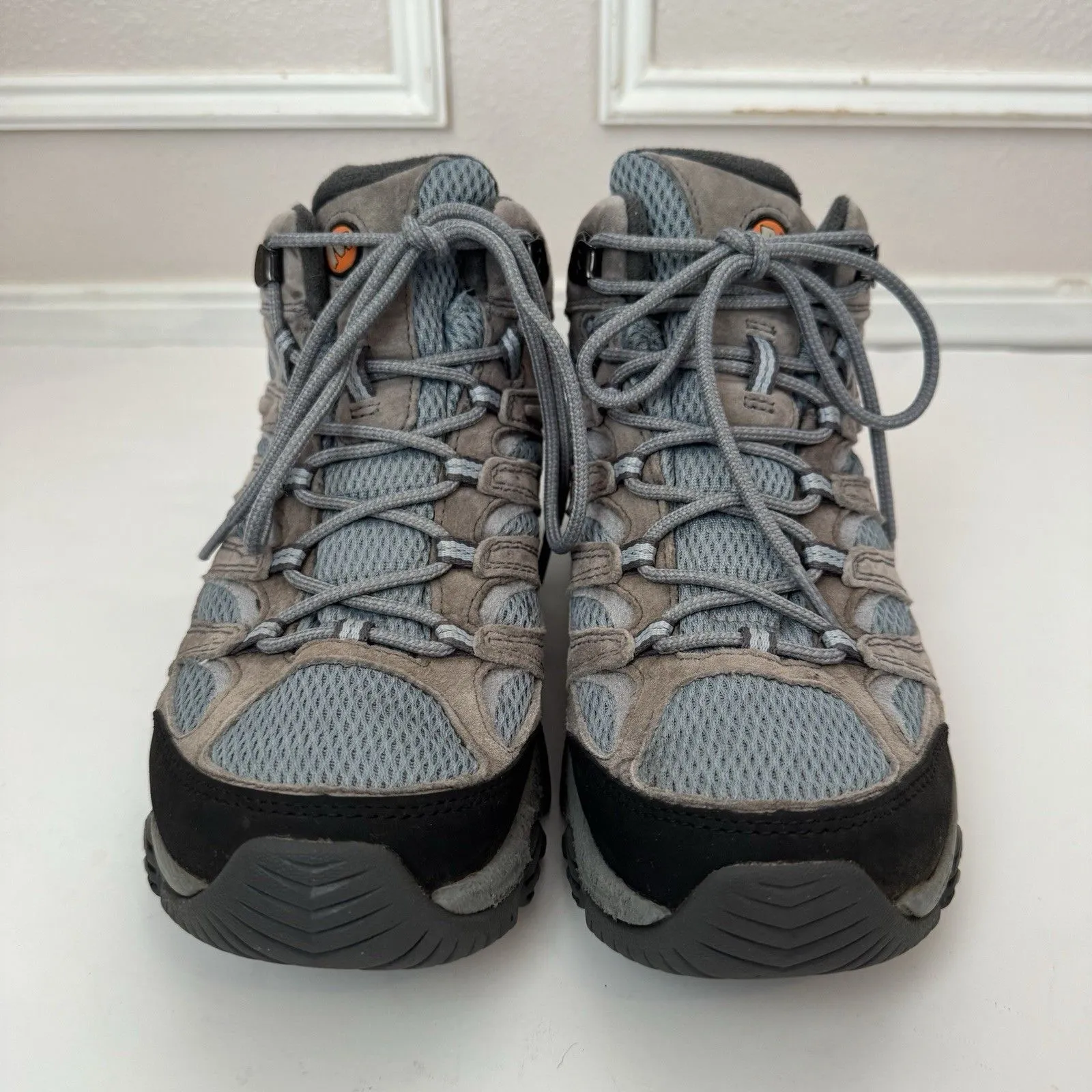 Women's Merrell Moab 3 Mid WP Altitude Bleu Blue 9W Hiking Shoes Boot - Image 2