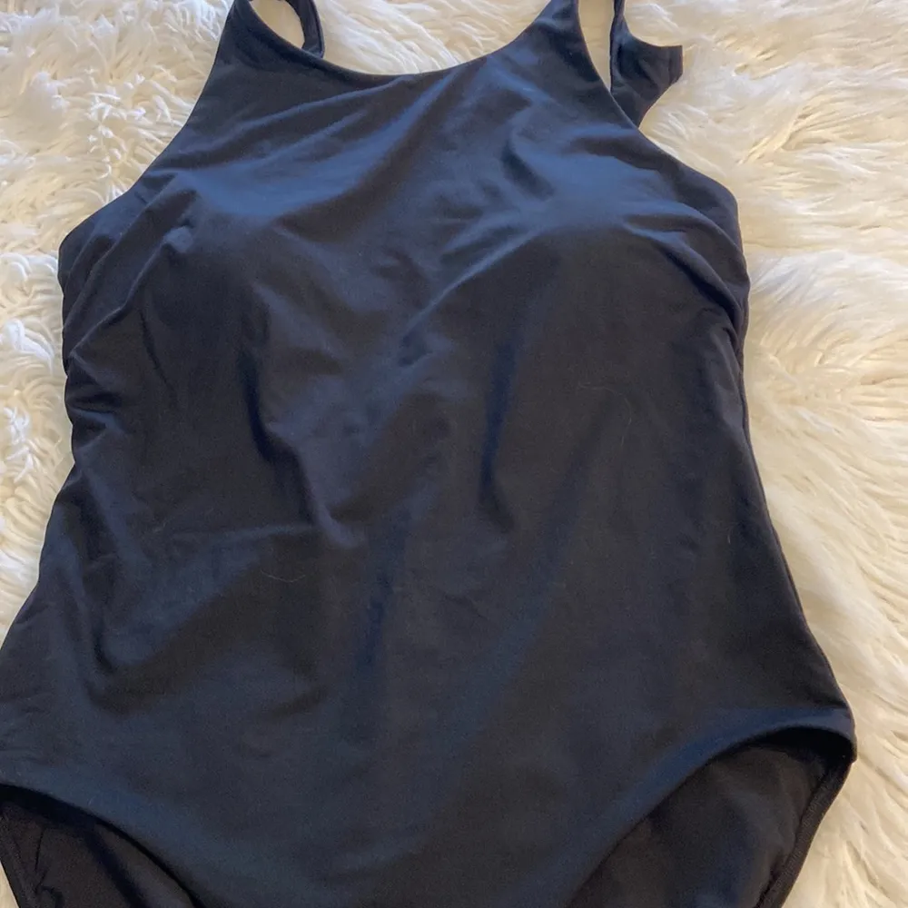 ATHLETA WOMENS ONE PIECE SWIM SIZE L EXCELLENT CONDITION COLOR BLACK - Image 11