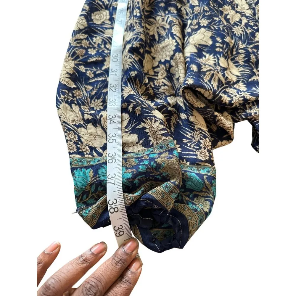 Unbranded Women’s Harem Pants Floral Print Drop Crotch Unique Hippie Size S READ - Image 11