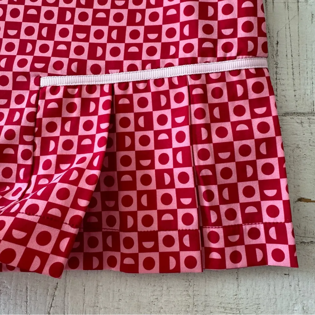 Golftini Possibilities Side Pleat Golf Skort NWT size 14 Red & Pink‎ Skirt Pink - Image 7