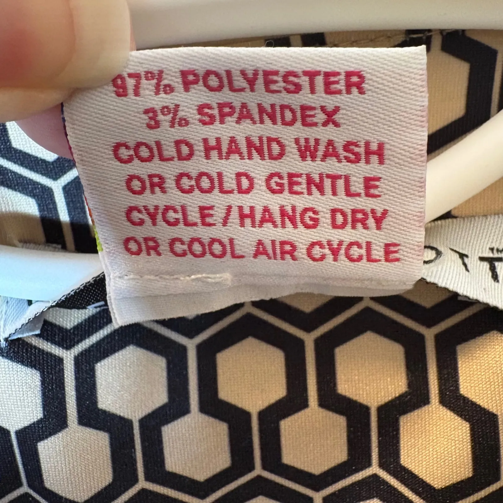 Gretchen Scott 3/4 Sleeve Jersey Wrap It Up Dress in Rio Print Size XS Tan - Image 6