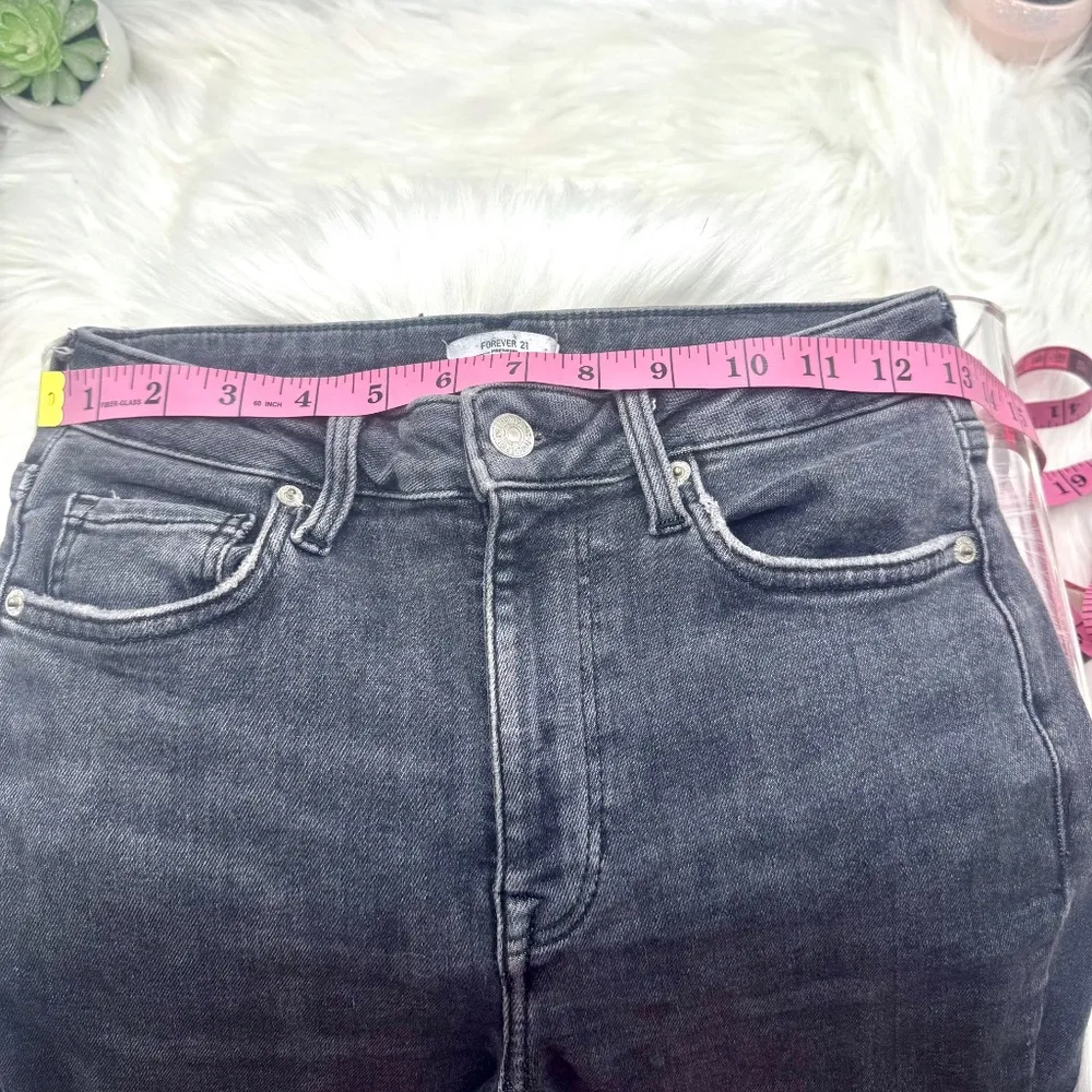 Forever21 Black Wash High-waist Skinny Jeans Size small in Juniors - Image 6