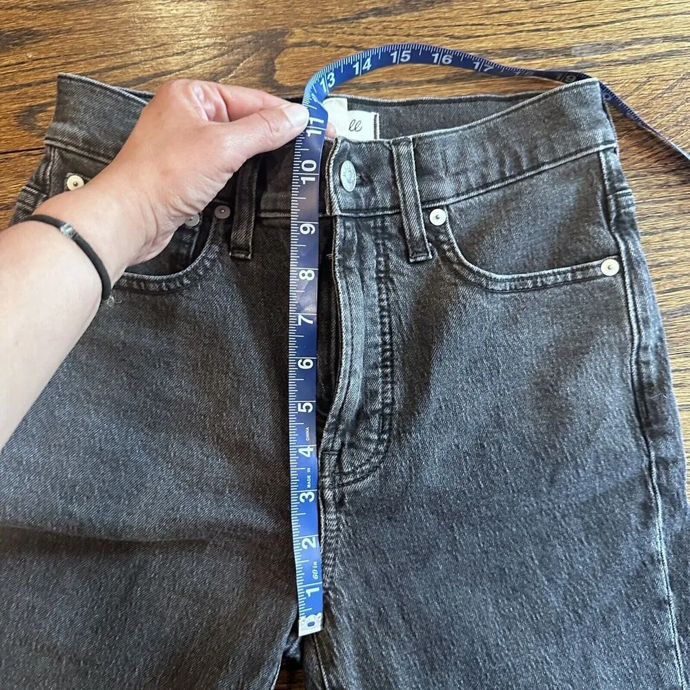 Madewell Women's Denim Perfect Vintage Jean in Acid Wash Size 24 - Image 8