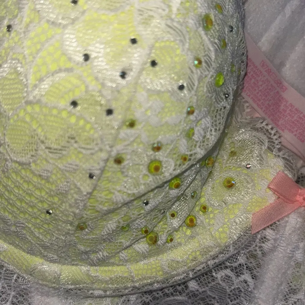 Victoria’s Secret Lace corset Rhinestone bra - Image 2