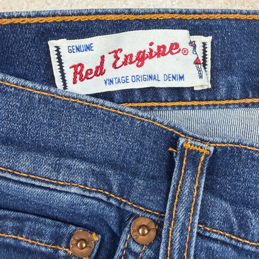 Red Engine  Vintage Bootcut Jeans - Image 3